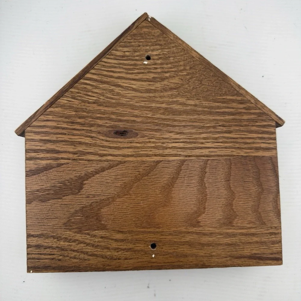 Handmade vintage wooden